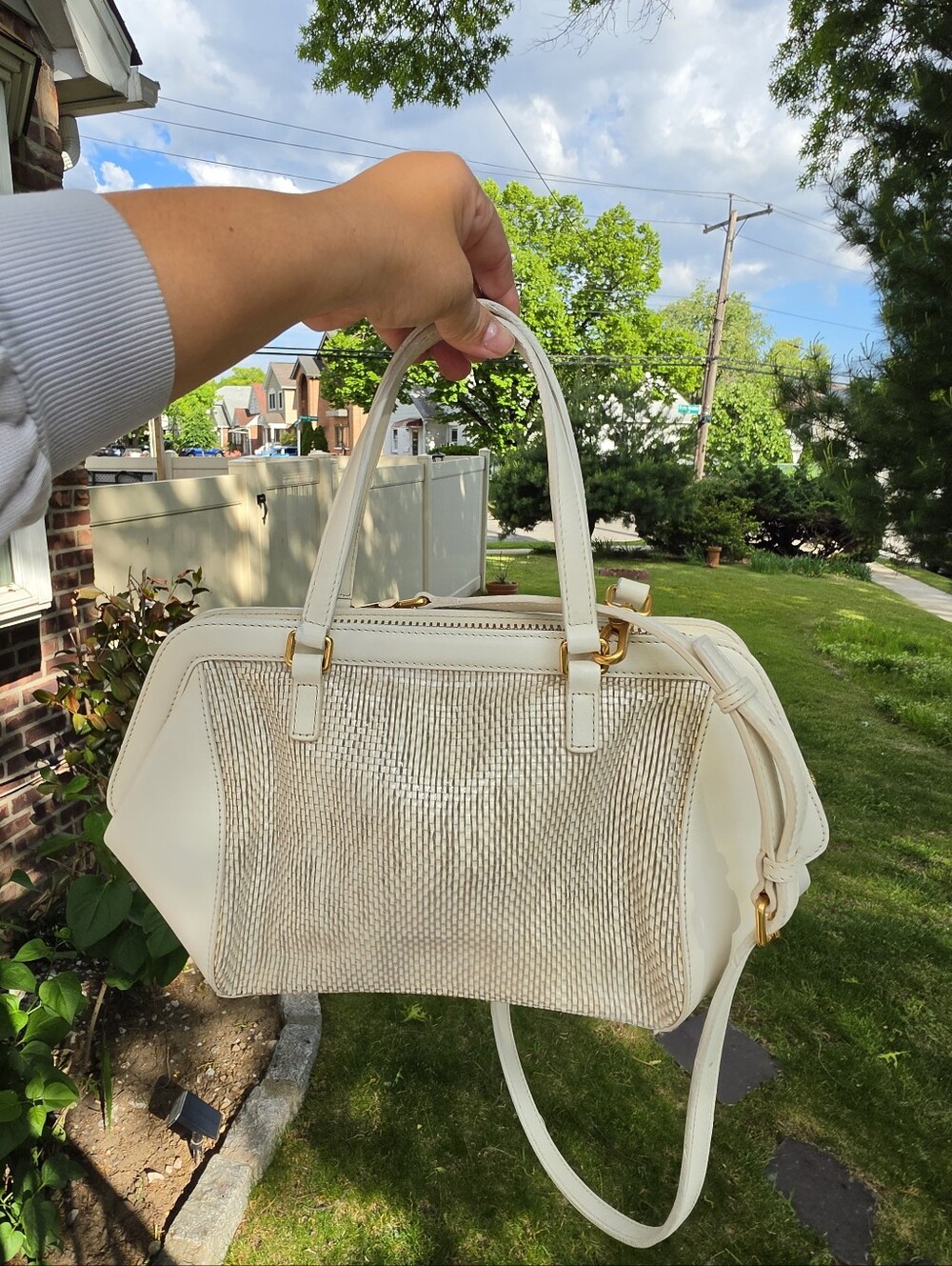 Marc By Marc Jacobs  Werdie Weavy Satchel